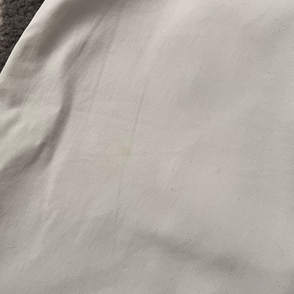 BANANA REPUBLIC ice blue stretch women’s pencil skirt size 4 with front slit - Picture 4 of 9